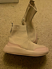 Zara beige sock trainers UK13 EU32