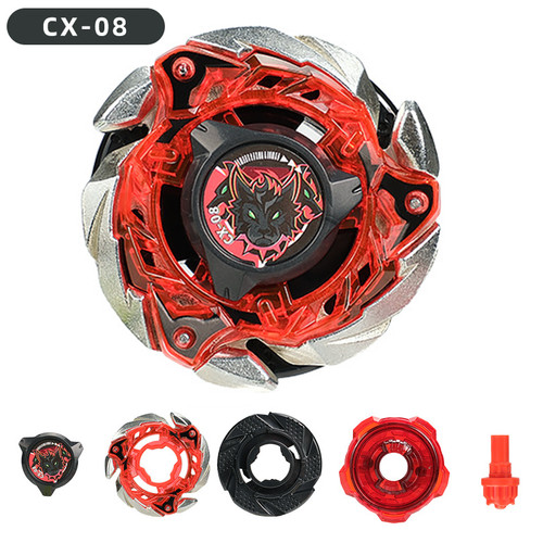 Burst beyblade black red - burst,