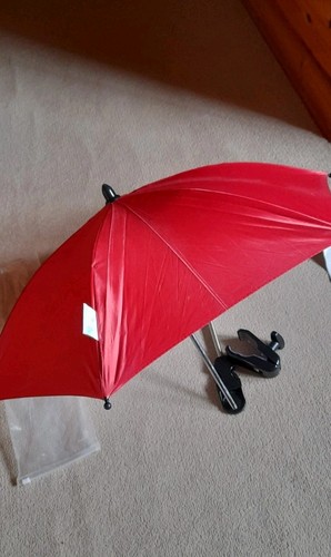Red sun parasol for baby - sun, buggy