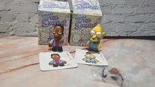 2 X Kid Robot The Simpsons Collectible Figures Carl and Grampa 