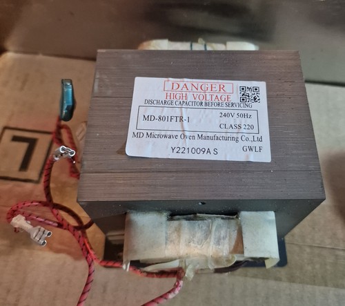 Microwave oven transformer - transformer, –