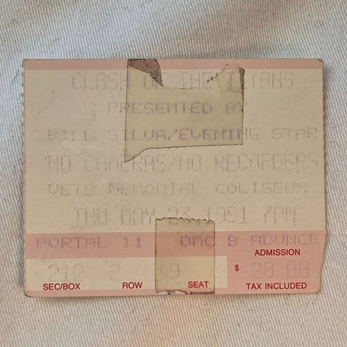Vintage 1991 clash the - clash, of