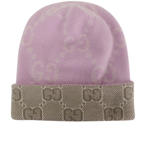 Gucci knit beanie purple - knit,