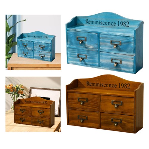 Wooden box desk - wooden,
