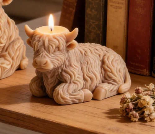 Highland cow shaped - highland,