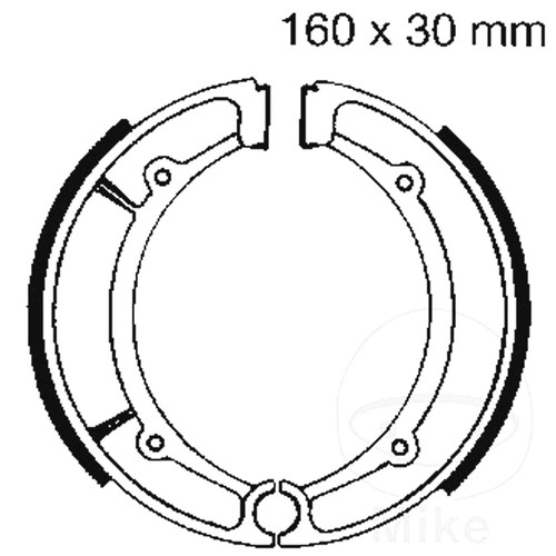 Ebc brake shoes springs - ebc,