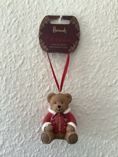 HARRODS 2007 RESIN CHRISTMAS BEAR