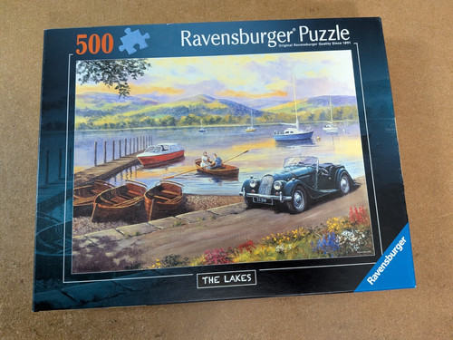 The lakes ravensburger 500 - lakes,