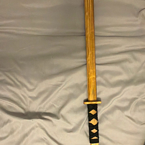 Wooden larp practice sword - wooden,