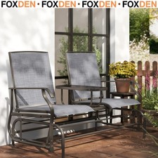 2 Seats Garden Glider Bench
