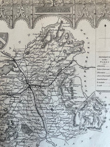 Antique county map - , of