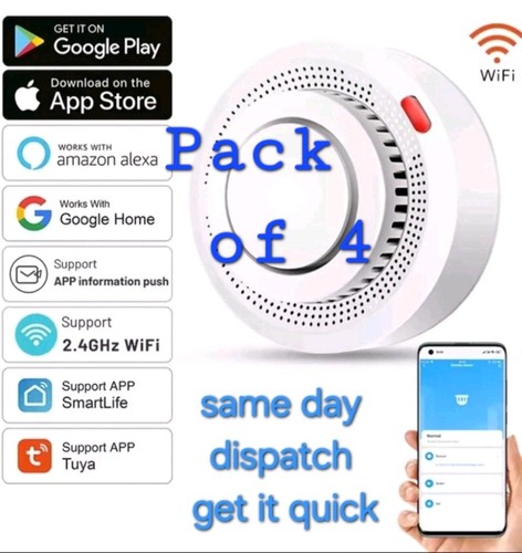 Tuya wifi smoke - alarm, fire
