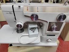 Newhome 696 Straight Stitch, Zigzag , Buttonhole,Over Lock hand free sewing mach