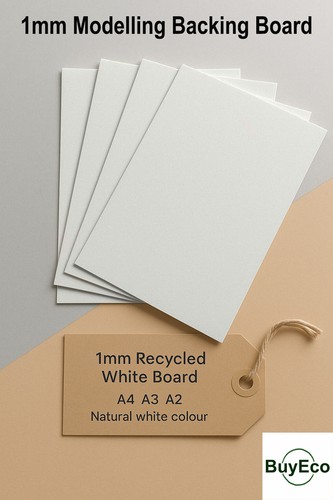 1mm recycled white backing - 1mm,