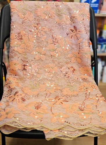 Yards french lace fabric - 5,