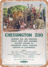 METAL SIGN - 1952 Chessington