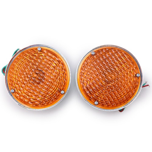 Orange turn signal lamp - turn,