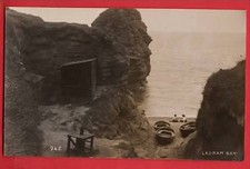 DEVON LADRAM BAY  NICE RP FISHERMAN'S HUT.  pu 1912
