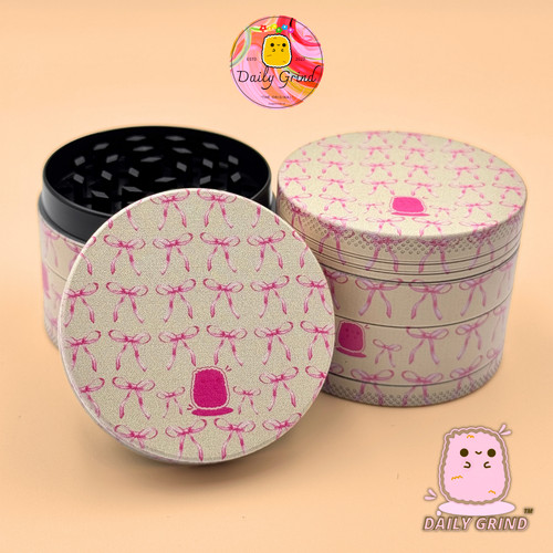 Cute pink bows premium 50mm - bows,