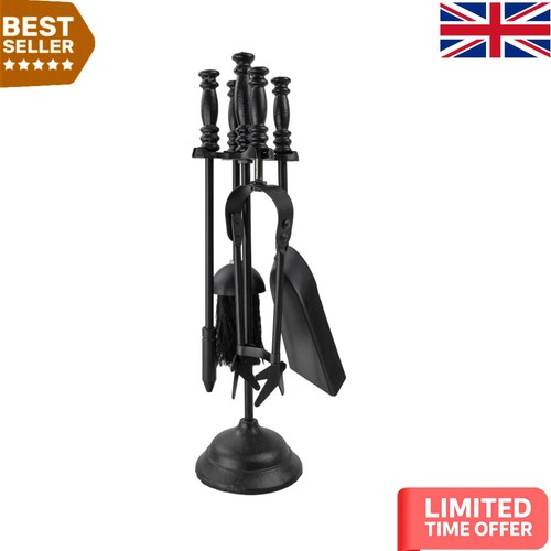 Black fireside tool - fireside,