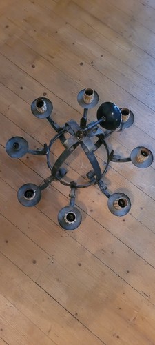 Chandelier vintage wrought - vintage,