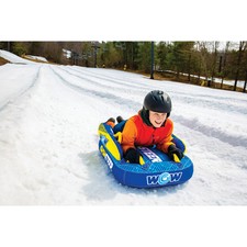 Winged Inflatable Sled for