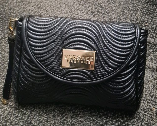 Versace perfumes black - black, clutch