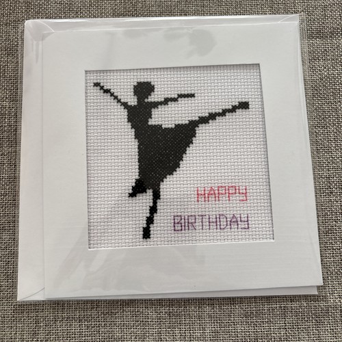 Completed birthday cross - birthday,