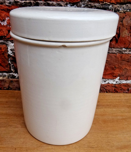 Vintage stoneware apothecary - vintage,