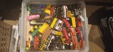 Selection Of Wooden Train Track & Trains