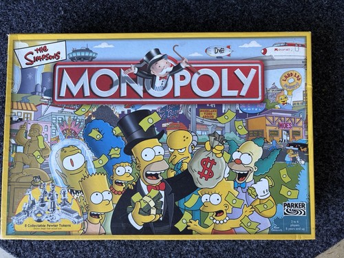 Monopoly the simpsons - monopoly,
