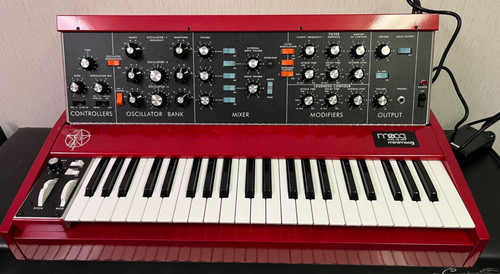 Geddy lee minimoog - model, d