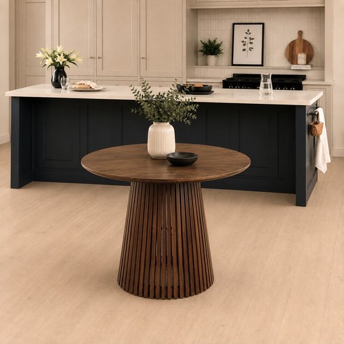 Solid mango wood round - solid,