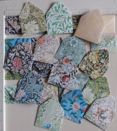 Handmade mini envelopes 7cm - 12,