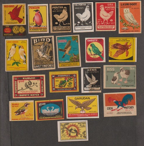 Matchbox labels x20 - matchbox,