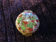 Crummles enamel box - Cat