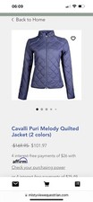 Cavali Puri melody ladies quilted coat 