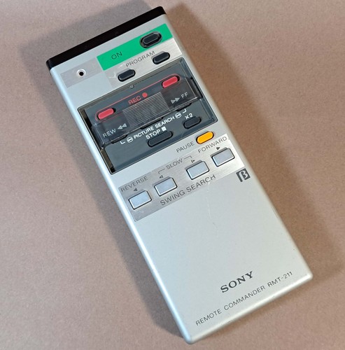 Sony rmt 211 betamax video - betamax,