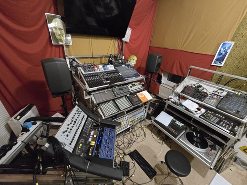 Music studio desk custom - music, made