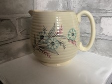 Beswick jug floral design good vintage condition tableware collectible