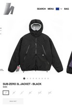 Harlaut SUB-ZERO 3L JACKET - BLACK Size LARGE