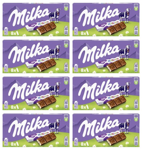 Milka milkinis cream filled - 8,