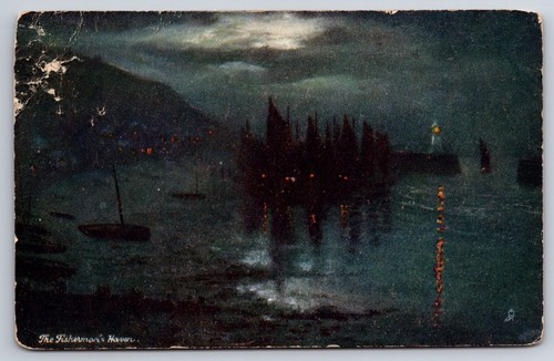 Postcard the fisherman - postcard,