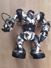  WowWee Robosapien Robot RC Remote Control silver toy NO REMOTE