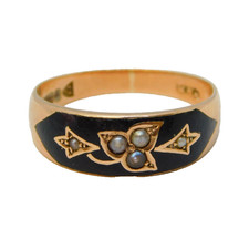Edwardian 9ct Gold, Black