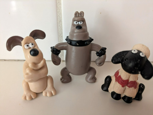 Wallace and gromit - and, figures