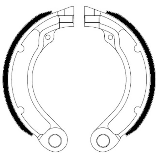 Rear brake pads ferodo piaggio - rear,