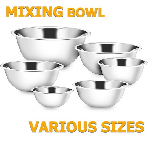 Stainless steel mixing bowl - steel,
