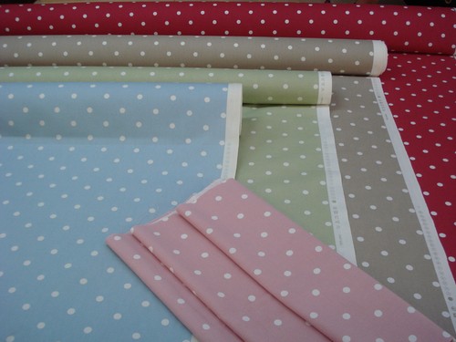 Curtain fabric dotty - curtain,