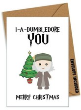 HARRY POTTER Christmas Card